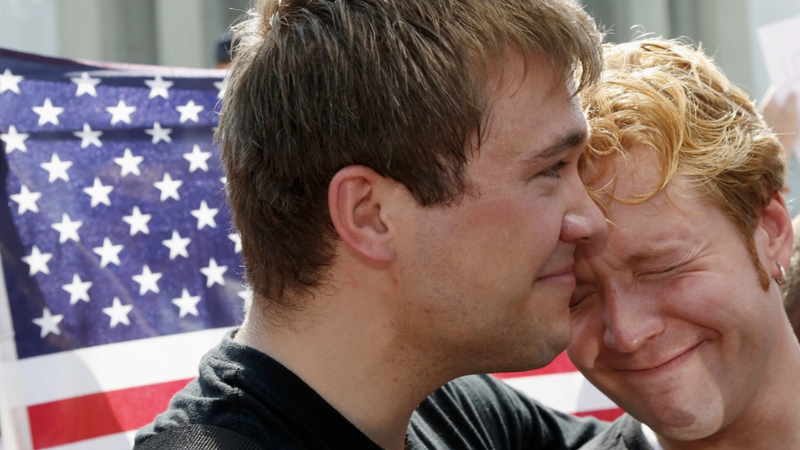 Illustration for article titled Emotional and Poignant Images From Today's DOMA & Prop 8 Celebrations